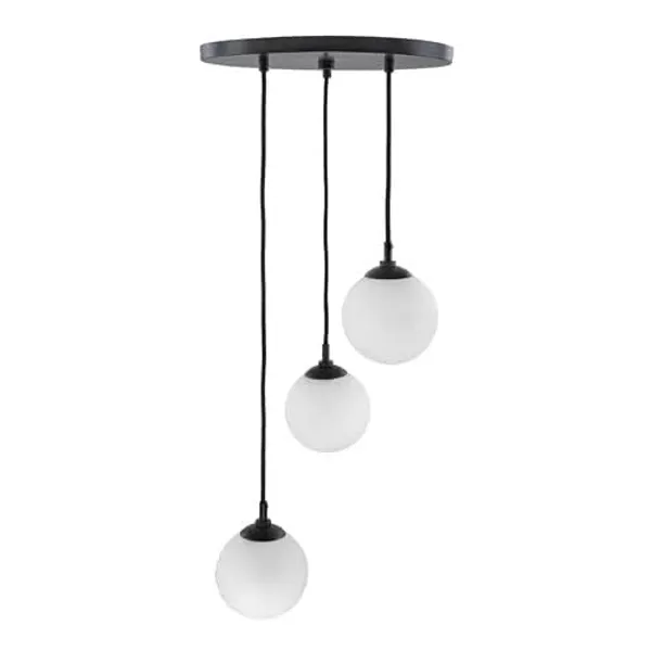 Seiri_White_Globe_Shape_Design_Cluster_Hanging_Lamp_Pendant_Light_Without_Bulb
