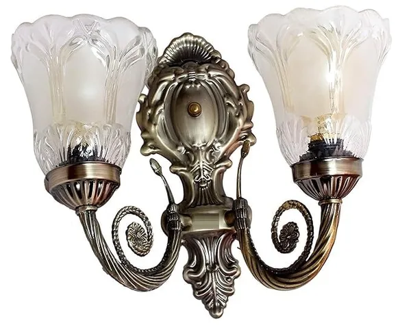 Seiri_Pack_Of_2_Antique_Glass_Golden_Wall_Lamp_With_E27_Holder_Bulb_Not_Included