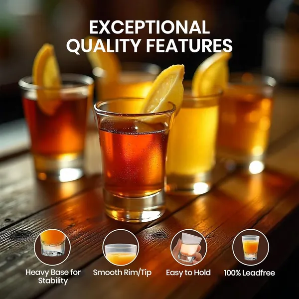 Seiri®_40 ml_Small_Shot_Glass_Set_for_Party_Bar,_Vodka_&_Tequila_Cocktails,_Clear_Small_Glasses_for_Bars,_Restaurants,_Kitchen,_Home