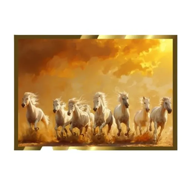 Craftnest_Reflections_Seven_Horses_Vastu_Frame_Running_Horse_Engineered_Wood_Wall_Art_Frame_Suitable_For_Home_Decoration_Bed_Room_Office_Wall_Decor_No_Front_Mirror