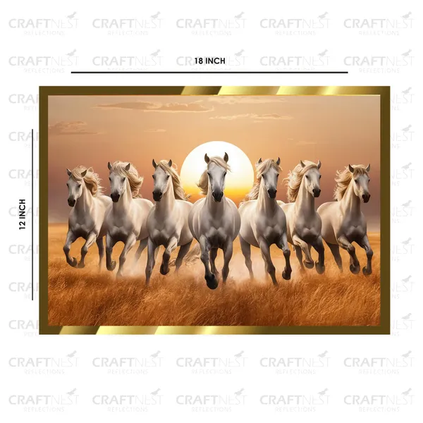 Craftnest_Reflections_Seven_Horses_Vastu_Frame_Running_Horse_Engineered_Wood_Wall_Art_Frame_Suitable_For_Home_Decoration_Bed_Room_Office_Wall_Decor_No_Front_Mirror