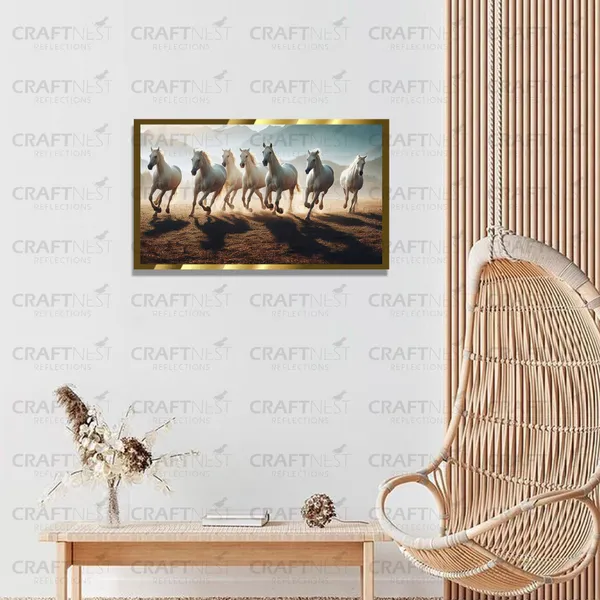 Craftnest_Reflections_Seven_Horses_Vastu_Frame_Running_Horse_Engineered_Wood_Wall_Art_Frame_Suitable_For_Home_Decoration_Bed_Room_Office_Wall_Decor_No_Front_Mirror