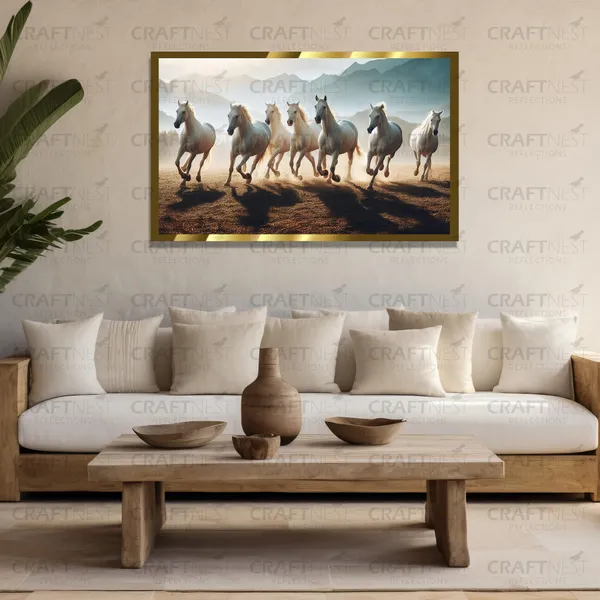 Craftnest_Reflections_Seven_Horses_Vastu_Frame_Running_Horse_Engineered_Wood_Wall_Art_Frame_Suitable_For_Home_Decoration_Bed_Room_Office_Wall_Decor_No_Front_Mirror
