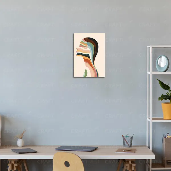 Craftnest_Reflections_Modern_Botanical_Geometry_Wall_Art_Nature_Harmony_In_Abstract_Form_Engineered_Wood_With_Hook_Easy_To_Hang