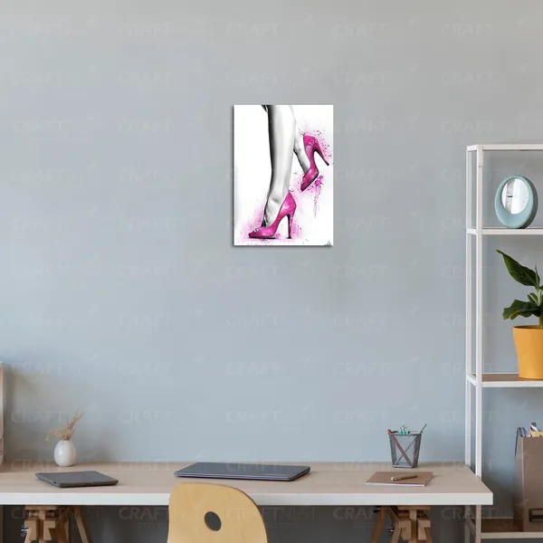 Craftnest_Reflections_Aesthetic_Look_Wall_Decor_Frame_Engineered_Wood_Canvas_Print_Easy_To_Clean_Frame_Ready_To_Hang_Painting_For_Home_Living_Room_Gaming_Room_Without_Front_Mirror