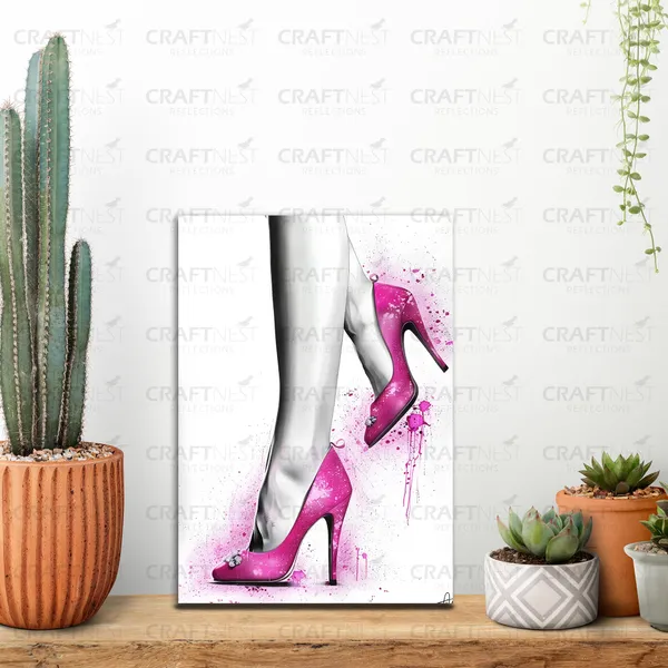 Craftnest_Reflections_Aesthetic_Look_Wall_Decor_Frame_Engineered_Wood_Canvas_Print_Easy_To_Clean_Frame_Ready_To_Hang_Painting_For_Home_Living_Room_Gaming_Room_Without_Front_Mirror