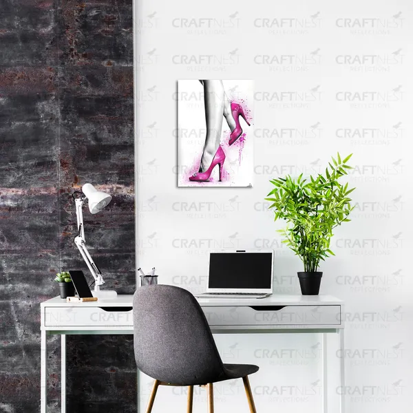 Craftnest_Reflections_Aesthetic_Look_Wall_Decor_Frame_Engineered_Wood_Canvas_Print_Easy_To_Clean_Frame_Ready_To_Hang_Painting_For_Home_Living_Room_Gaming_Room_Without_Front_Mirror