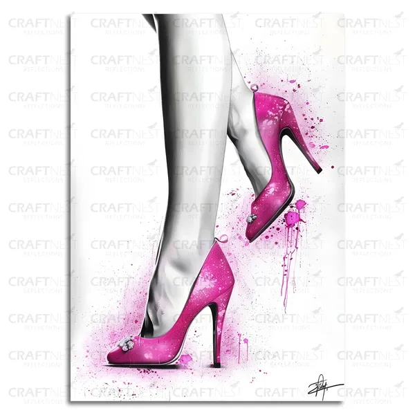 Craftnest_Reflections_Aesthetic_Look_Wall_Decor_Frame_Engineered_Wood_Canvas_Print_Easy_To_Clean_Frame_Ready_To_Hang_Painting_For_Home_Living_Room_Gaming_Room_Without_Front_Mirror