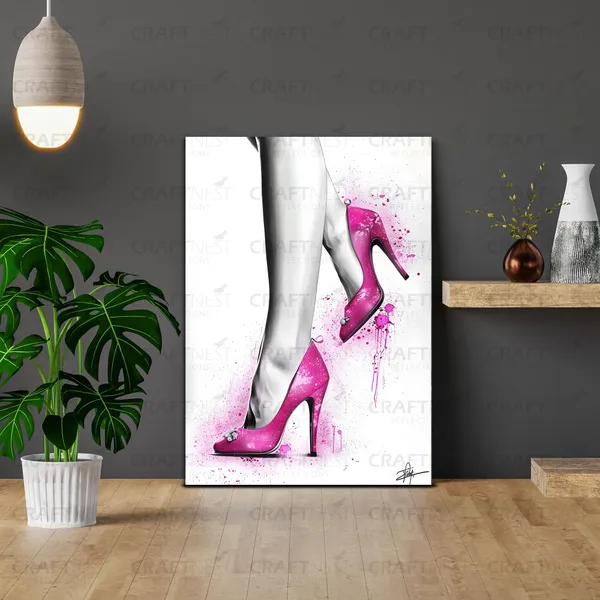 Craftnest_Reflections_Aesthetic_Look_Wall_Decor_Frame_Engineered_Wood_Canvas_Print_Easy_To_Clean_Frame_Ready_To_Hang_Painting_For_Home_Living_Room_Gaming_Room_Without_Front_Mirror