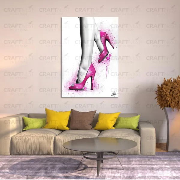 Craftnest_Reflections_Aesthetic_Look_Wall_Decor_Frame_Engineered_Wood_Canvas_Print_Easy_To_Clean_Frame_Ready_To_Hang_Painting_For_Home_Living_Room_Gaming_Room_Without_Front_Mirror