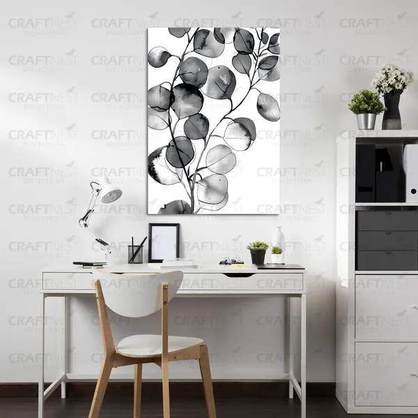 Craftnest_Reflections_Aesthetic_Look_Wall_Decor_Frame_Engineered_Wood_Canvas_Print_Easy_To_Clean_Frame_Ready_To_Hang_Painting_For_Home_Living_Room_Gaming_Room_Without_Front_Mirror