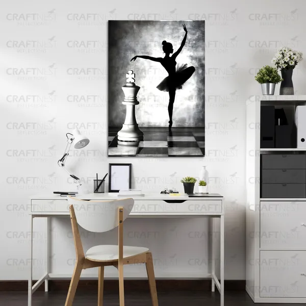 Craftnest_Reflections_Aesthetic_Look_Wall_Decor_Frame_Engineered_Wood_Canvas_Print_Easy_To_Clean_Frame_Ready_To_Hang_Painting_For_Home_Living_Room_Gaming_Room_Without_Front_Mirror