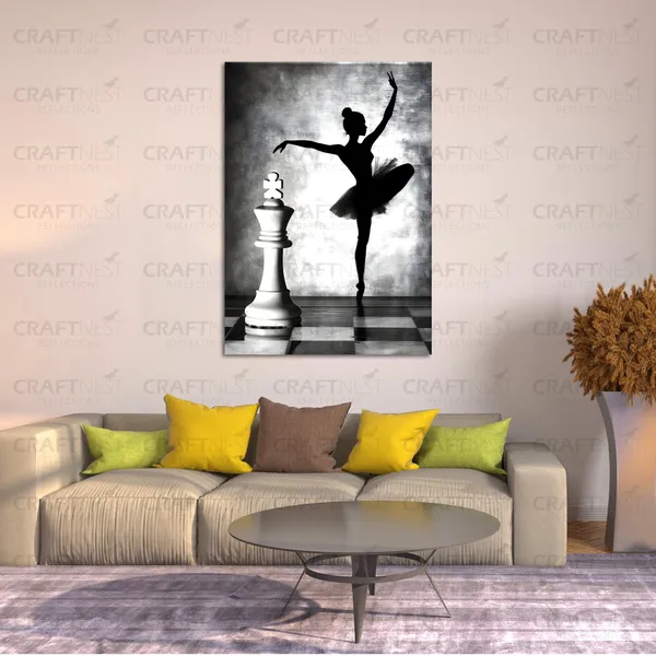 Craftnest_Reflections_Aesthetic_Look_Wall_Decor_Frame_Engineered_Wood_Canvas_Print_Easy_To_Clean_Frame_Ready_To_Hang_Painting_For_Home_Living_Room_Gaming_Room_Without_Front_Mirror