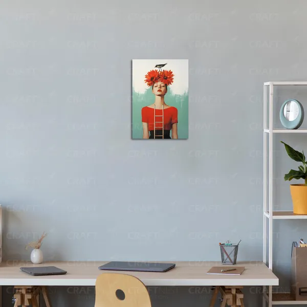 Craftnest_Reflections_Aesthetic_Look_Wall_Decor_Frame_Engineered_Wood_Canvas_Print_Easy_To_Clean_Frame_Ready_To_Hang_Painting_For_Home_Living_Room_Gaming_Room_Without_Front_Mirror