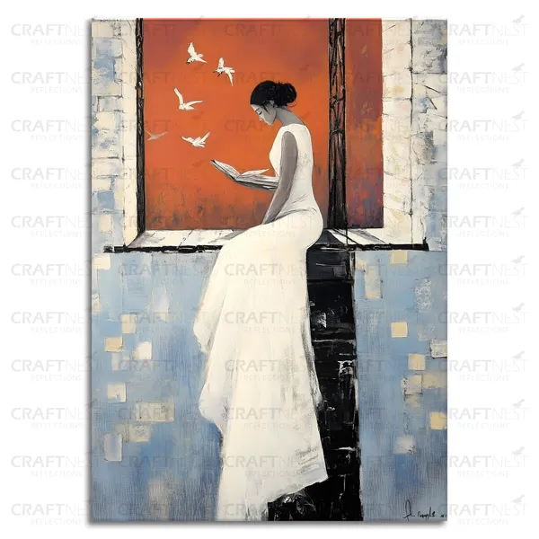 Craftnest_Reflections_Aesthetic_Look_Wall_Decor_Frame_Engineered_Wood_Canvas_Print_Easy_To_Clean_Frame_Ready_To_Hang_Painting_For_Home_Living_Room_Gaming_Room_Without_Front_Mirror