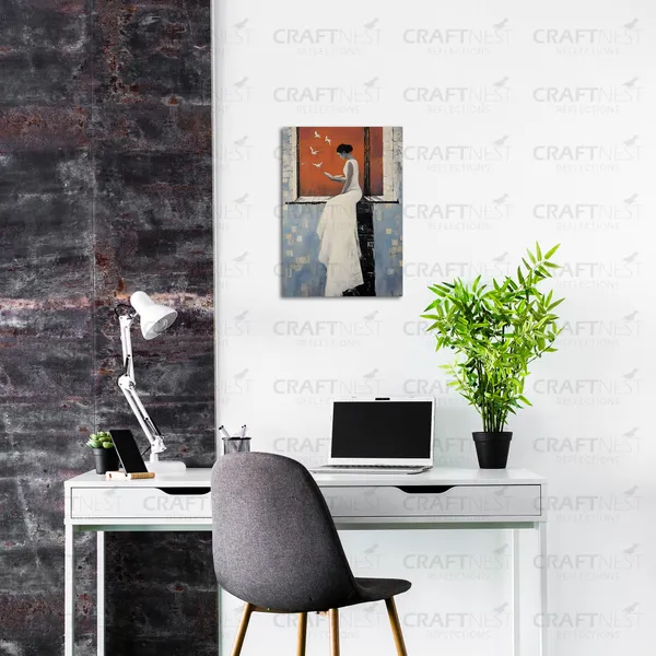 Craftnest_Reflections_Aesthetic_Look_Wall_Decor_Frame_Engineered_Wood_Canvas_Print_Easy_To_Clean_Frame_Ready_To_Hang_Painting_For_Home_Living_Room_Gaming_Room_Without_Front_Mirror