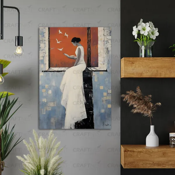 Craftnest_Reflections_Aesthetic_Look_Wall_Decor_Frame_Engineered_Wood_Canvas_Print_Easy_To_Clean_Frame_Ready_To_Hang_Painting_For_Home_Living_Room_Gaming_Room_Without_Front_Mirror