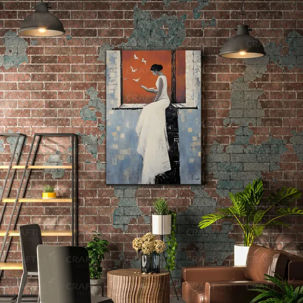 Craftnest_Reflections_Aesthetic_Look_Wall_Decor_Frame_Engineered_Wood_Canvas_Print_Easy_To_Clean_Frame_Ready_To_Hang_Painting_For_Home_Living_Room_Gaming_Room_Without_Front_Mirror