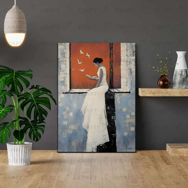 Craftnest_Reflections_Aesthetic_Look_Wall_Decor_Frame_Engineered_Wood_Canvas_Print_Easy_To_Clean_Frame_Ready_To_Hang_Painting_For_Home_Living_Room_Gaming_Room_Without_Front_Mirror