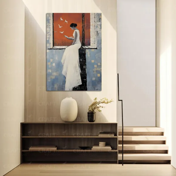 Craftnest_Reflections_Aesthetic_Look_Wall_Decor_Frame_Engineered_Wood_Canvas_Print_Easy_To_Clean_Frame_Ready_To_Hang_Painting_For_Home_Living_Room_Gaming_Room_Without_Front_Mirror
