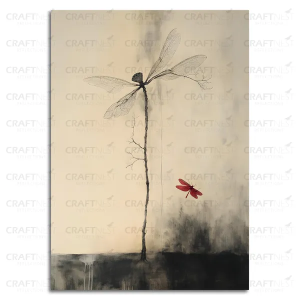 Craftnest_Reflections_Aesthetic_Look_Wall_Decor_Frame_Engineered_Wood_Canvas_Print_Easy_To_Clean_Frame_Ready_To_Hang_Painting_For_Home_Living_Room_Gaming_Room_Without_Front_Mirror