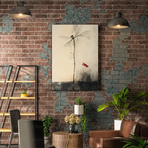 Craftnest_Reflections_Aesthetic_Look_Wall_Decor_Frame_Engineered_Wood_Canvas_Print_Easy_To_Clean_Frame_Ready_To_Hang_Painting_For_Home_Living_Room_Gaming_Room_Without_Front_Mirror