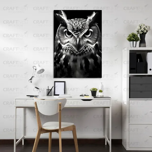 Craftnest_Reflections_Aesthetic_Look_Wall_Decor_Frame_Engineered_Wood_Canvas_Print_Easy_To_Clean_Frame_Ready_To_Hang_Painting_For_Home_Living_Room_Gaming_Room_Without_Front_Mirror
