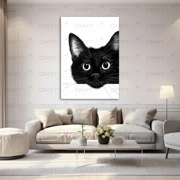 Craftnest_Reflections_Aesthetic_Look_Wall_Decor_Frame_Engineered_Wood_Canvas_Print_Easy_To_Clean_Frame_Ready_To_Hang_Painting_For_Home_Living_Room_Gaming_Room_Without_Front_Mirror