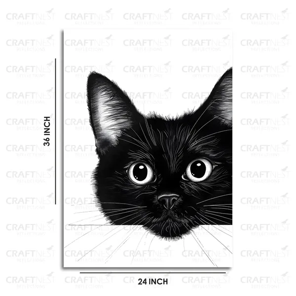 Craftnest_Reflections_Aesthetic_Look_Wall_Decor_Frame_Engineered_Wood_Canvas_Print_Easy_To_Clean_Frame_Ready_To_Hang_Painting_For_Home_Living_Room_Gaming_Room_Without_Front_Mirror