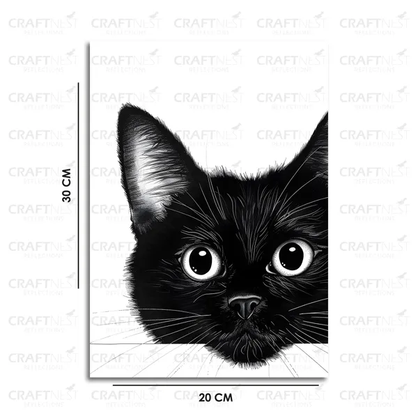 Craftnest_Reflections_Aesthetic_Look_Wall_Decor_Frame_Engineered_Wood_Canvas_Print_Easy_To_Clean_Frame_Ready_To_Hang_Painting_For_Home_Living_Room_Gaming_Room_Without_Front_Mirror