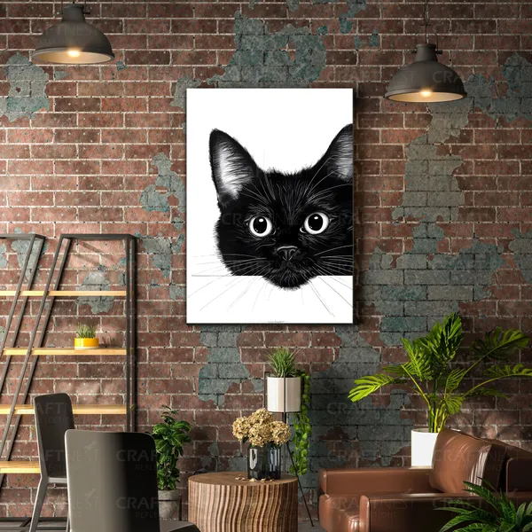 Craftnest_Reflections_Aesthetic_Look_Wall_Decor_Frame_Engineered_Wood_Canvas_Print_Easy_To_Clean_Frame_Ready_To_Hang_Painting_For_Home_Living_Room_Gaming_Room_Without_Front_Mirror