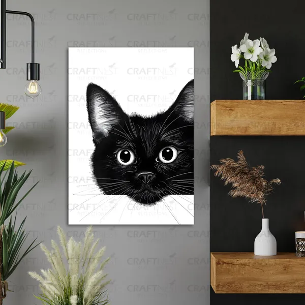 Craftnest_Reflections_Aesthetic_Look_Wall_Decor_Frame_Engineered_Wood_Canvas_Print_Easy_To_Clean_Frame_Ready_To_Hang_Painting_For_Home_Living_Room_Gaming_Room_Without_Front_Mirror