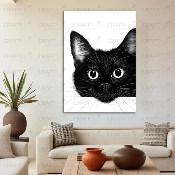 Craftnest_Reflections_Aesthetic_Look_Wall_Decor_Frame_Engineered_Wood_Canvas_Print_Easy_To_Clean_Frame_Ready_To_Hang_Painting_For_Home_Living_Room_Gaming_Room_Without_Front_Mirror