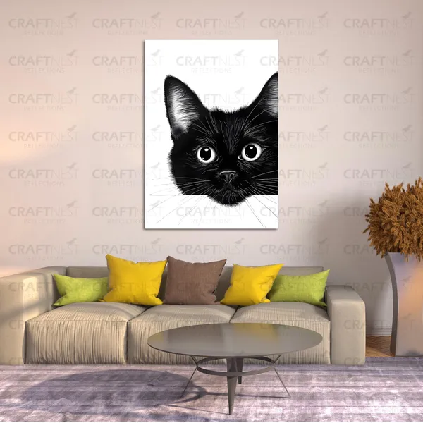 Craftnest_Reflections_Aesthetic_Look_Wall_Decor_Frame_Engineered_Wood_Canvas_Print_Easy_To_Clean_Frame_Ready_To_Hang_Painting_For_Home_Living_Room_Gaming_Room_Without_Front_Mirror