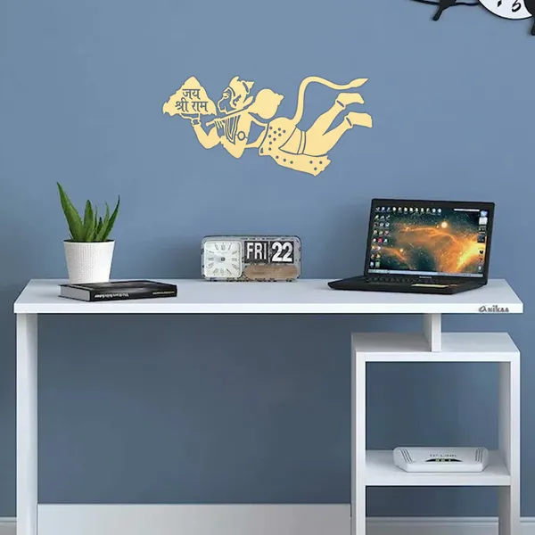 Craftnest_Reflection_Hanuman_Ji_Wall_Sticker_Jai_Shree_Ram_Golden_Vinyl_Sticker_Waterproof_Religious_Wall_Decor_For_Home_Car_Laptop_And_Office