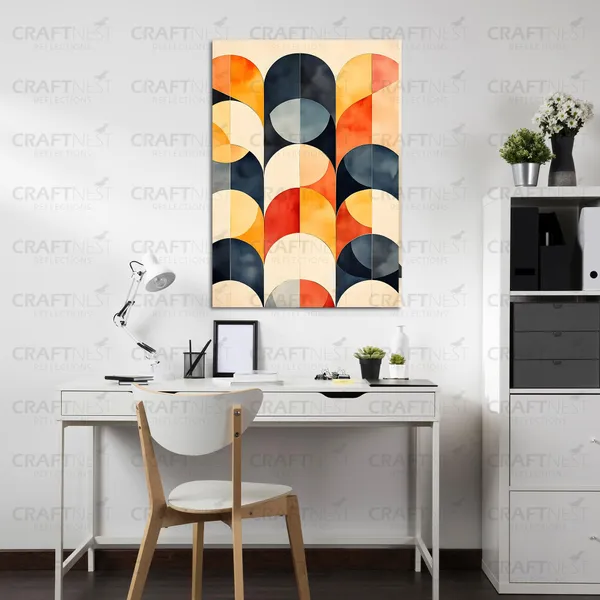 Craftnest_Reflection_Modern_Art_Wall_Hanging_Frame_Painting_For_Living_Room_Large_Size_With_Frames_For_Home_Office_Engineered_Wood_Base_Canvas_Print_Wall_Decor_Bedroom_Gift