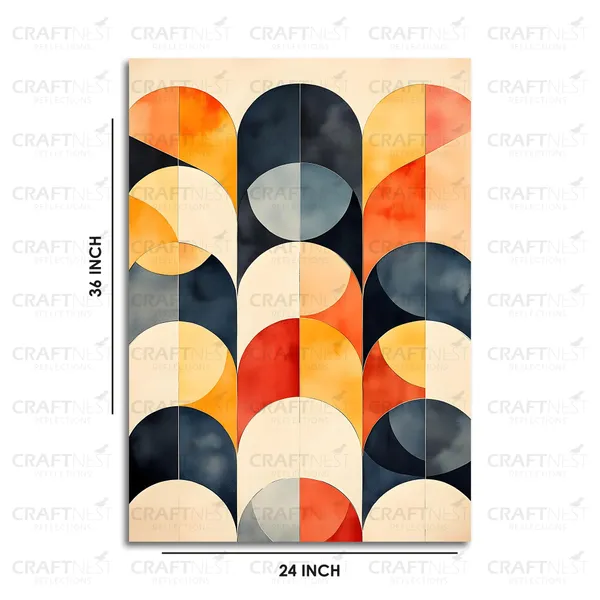 Craftnest_Reflection_Modern_Art_Wall_Hanging_Frame_Painting_For_Living_Room_Large_Size_With_Frames_For_Home_Office_Engineered_Wood_Base_Canvas_Print_Wall_Decor_Bedroom_Gift