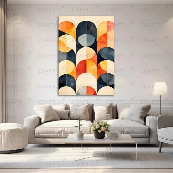 Craftnest_Reflection_Modern_Art_Wall_Hanging_Frame_Painting_For_Living_Room_Large_Size_With_Frames_For_Home_Office_Engineered_Wood_Base_Canvas_Print_Wall_Decor_Bedroom_Gift