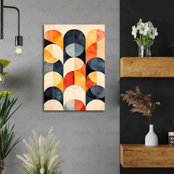 Craftnest_Reflection_Modern_Art_Wall_Hanging_Frame_Painting_For_Living_Room_Large_Size_With_Frames_For_Home_Office_Engineered_Wood_Base_Canvas_Print_Wall_Decor_Bedroom_Gift