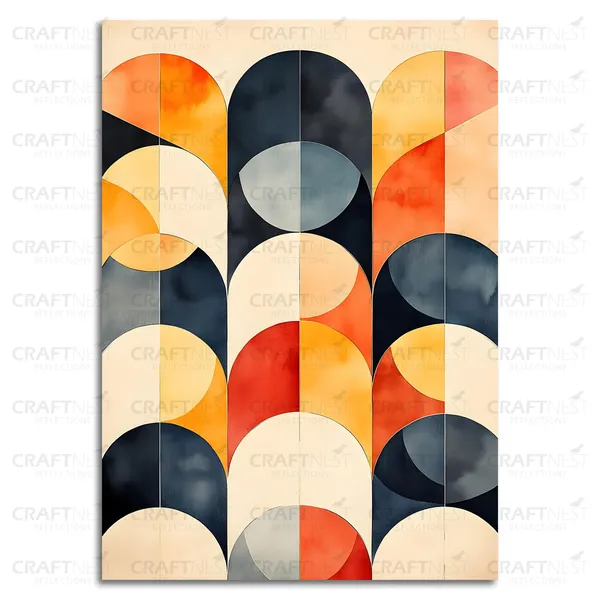 Craftnest_Reflection_Modern_Art_Wall_Hanging_Frame_Painting_For_Living_Room_Large_Size_With_Frames_For_Home_Office_Engineered_Wood_Base_Canvas_Print_Wall_Decor_Bedroom_Gift