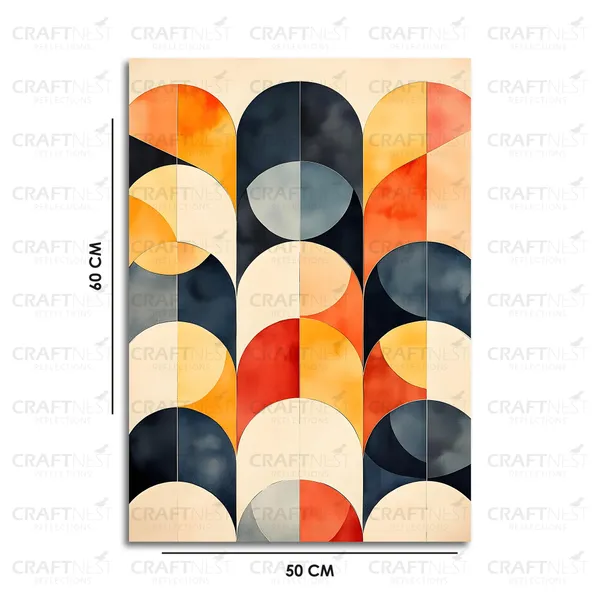 Craftnest_Reflection_Modern_Art_Wall_Hanging_Frame_Painting_For_Living_Room_Large_Size_With_Frames_For_Home_Office_Engineered_Wood_Base_Canvas_Print_Wall_Decor_Bedroom_Gift