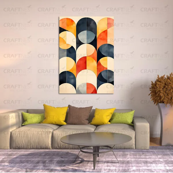 Craftnest_Reflection_Modern_Art_Wall_Hanging_Frame_Painting_For_Living_Room_Large_Size_With_Frames_For_Home_Office_Engineered_Wood_Base_Canvas_Print_Wall_Decor_Bedroom_Gift