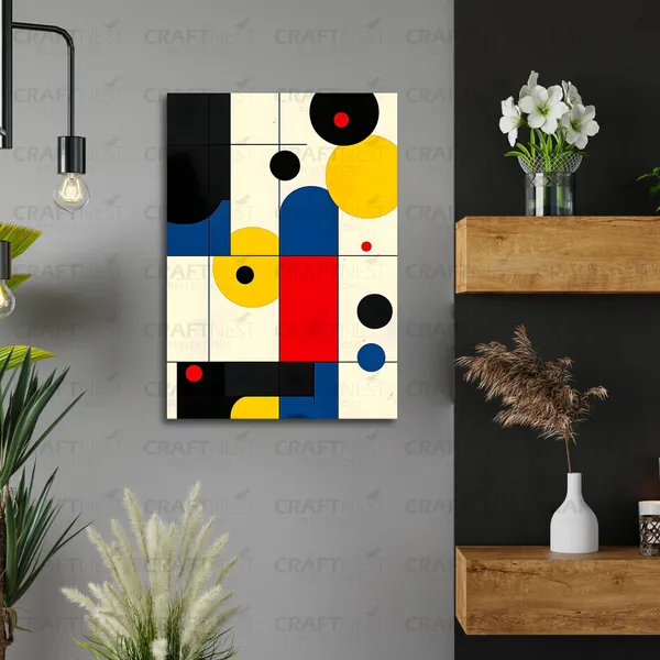 Craftnest_Reflection_Modern_Art_Wall_Hanging_Frame_Painting_For_Living_Room_Large_Size_With_Frames_For_Home_Office_Engineered_Wood_Base_Canvas_Print_Wall_Decor_Bedroom_Gift