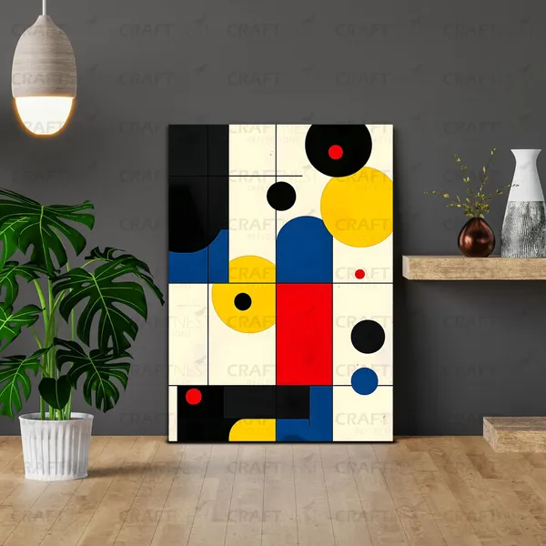Craftnest_Reflection_Modern_Art_Wall_Hanging_Frame_Painting_For_Living_Room_Large_Size_With_Frames_For_Home_Office_Engineered_Wood_Base_Canvas_Print_Wall_Decor_Bedroom_Gift