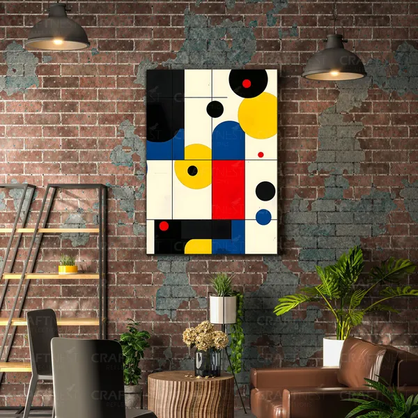 Craftnest_Reflection_Modern_Art_Wall_Hanging_Frame_Painting_For_Living_Room_Large_Size_With_Frames_For_Home_Office_Engineered_Wood_Base_Canvas_Print_Wall_Decor_Bedroom_Gift