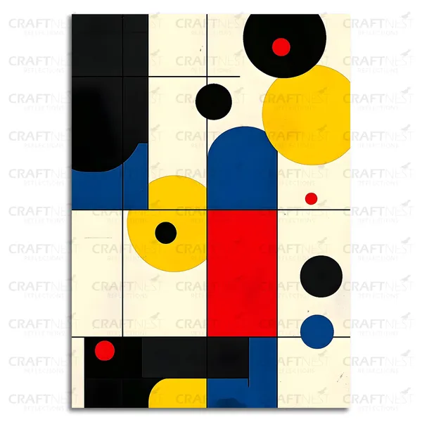 Craftnest_Reflection_Modern_Art_Wall_Hanging_Frame_Painting_For_Living_Room_Large_Size_With_Frames_For_Home_Office_Engineered_Wood_Base_Canvas_Print_Wall_Decor_Bedroom_Gift