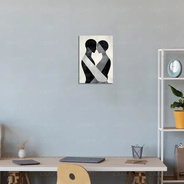 Craftnest_Reflections_Modern_Art_Wall_Hanging_Frame_-_30X20_Cm_Painting_For_Living_Room_Large_Size_With_Frames_For_Home,_Office_|_Engineered_Wood_Base_Canvas_Print_Wall_Decor_A4_Size_|_Bedroom,_Gift