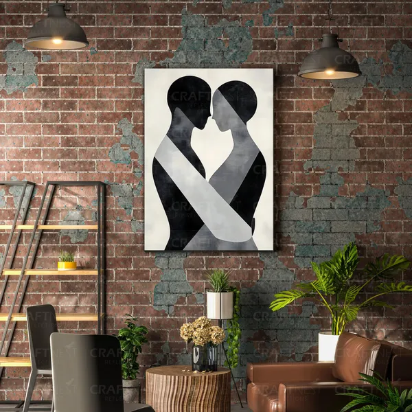 Craftnest_Reflection_Modern_Art_Wall_Hanging_Frame_Painting_For_Living_Room_Large_Size_With_Frames_For_Home_Office_Engineered_Wood_Base_Canvas_Print_Wall_Decor_Bedroom_Gift