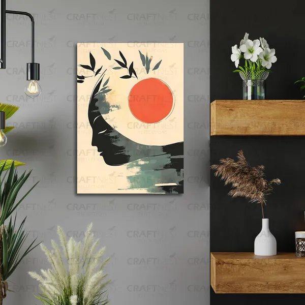 Craftnest_Reflection_Modern_Art_Wall_Hanging_Frame_Painting_For_Living_Room_Large_Size_With_Frames_For_Home_Office_Engineered_Wood_Base_Canvas_Print_Wall_Decor_Bedroom_Gift