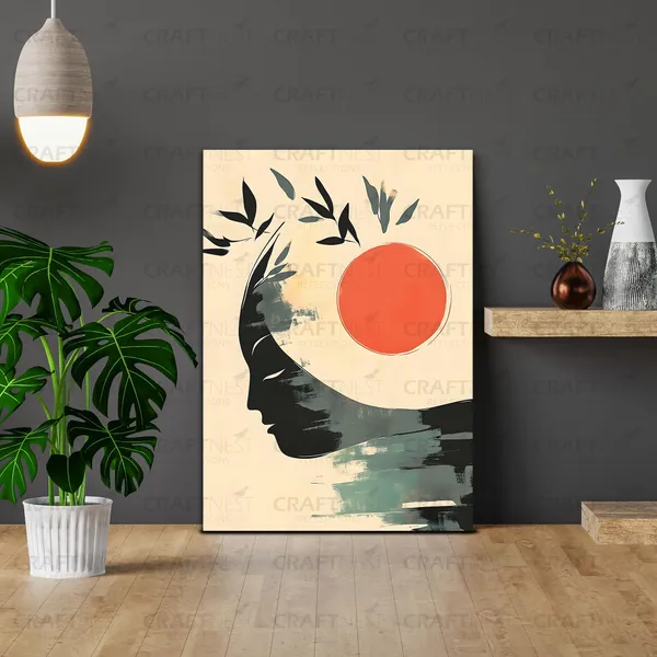 Craftnest_Reflection_Modern_Art_Wall_Hanging_Frame_Painting_For_Living_Room_Large_Size_With_Frames_For_Home_Office_Engineered_Wood_Base_Canvas_Print_Wall_Decor_Bedroom_Gift